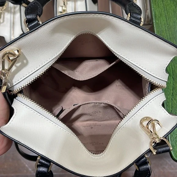 Kate Spade Madison Colorblock Saffiano Leather Small Satchel
Toasted Hazelnut - Picture 6 of 16